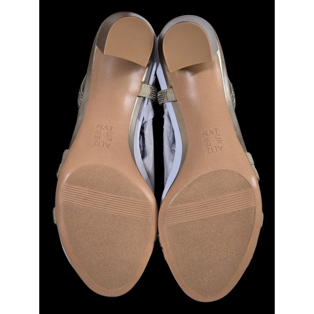 Naturalizer Strappy Pump Sandals‎ Vanessa 2 Champagne Size 9 - Picture 9 of 9